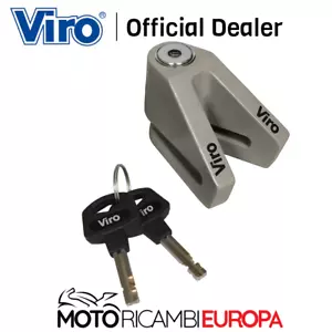 ANTIFURTO BLOCCA DISCO PER MOTO MOTORINI E SCOOTER CON ASTA 10 MM - Foto 1 di 4