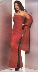 PATRÓN A COSER Bellville Sassoon Vestido Gilda PROM Vestido Vogue 2481 Talla 14 16 18 - Imagen 1 de 5