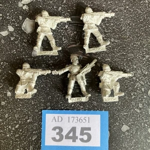 Warhammer 40K squadra di fanteria guardia pretoriana x 5 metallo fuori produzione vintage - Foto 1 di 7