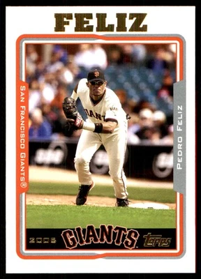 Pedro Feliz 2005 Topps #636 Giants MLB LEER ENVÍO GRATUITO AutographDen Foto 1 de 2