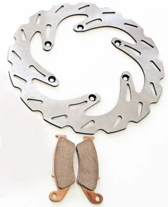 1996-2007 para Suzuki RM250 RM 250 rotor de freno delantero RipTide y pastillas de freno - Imagen 1 de 5