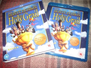 MONTY PYTHON AND THE HOLY GRAIL BLU RAY + SLIPCASE MINT DISC FREE P&P - Picture 1 of 4