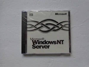 Microsoft Windows NT Server 4.0 CD & Key (sealed retail case, case was damaged ) - Picture 1 of 5
