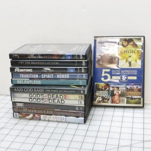 Religious / Inspirations DVD Movie Set of 12 - Foto 1 di 4