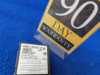 07-15 Jaguar XK TPMS Tire Pressure Receiver Monitor Control 4R8315K602CA Oem - Image 1 of 4