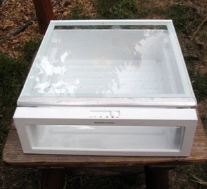 Whirlpool Refrigerator Drawer Shelf Asm W11124652 W11243759 W10366647 W11696630 - Picture 1 of 4