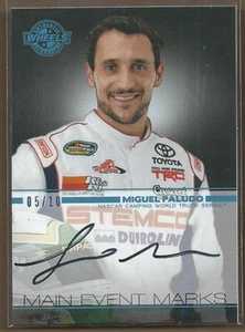 2011 Wheels Main Event Marks Autographs Blue #MEMP Miguel Paludo/10 Auto Racing - Picture 1 of 1