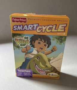 Fisher Price Smart Cycle Physical Learning Arcade "Go Diego Go" Game New In Box - Picture 1 of 9