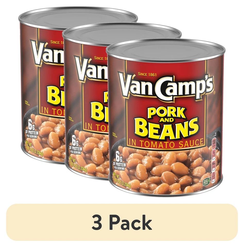 Van Camp's 0005200001166 Pork and Beans 104 Oz