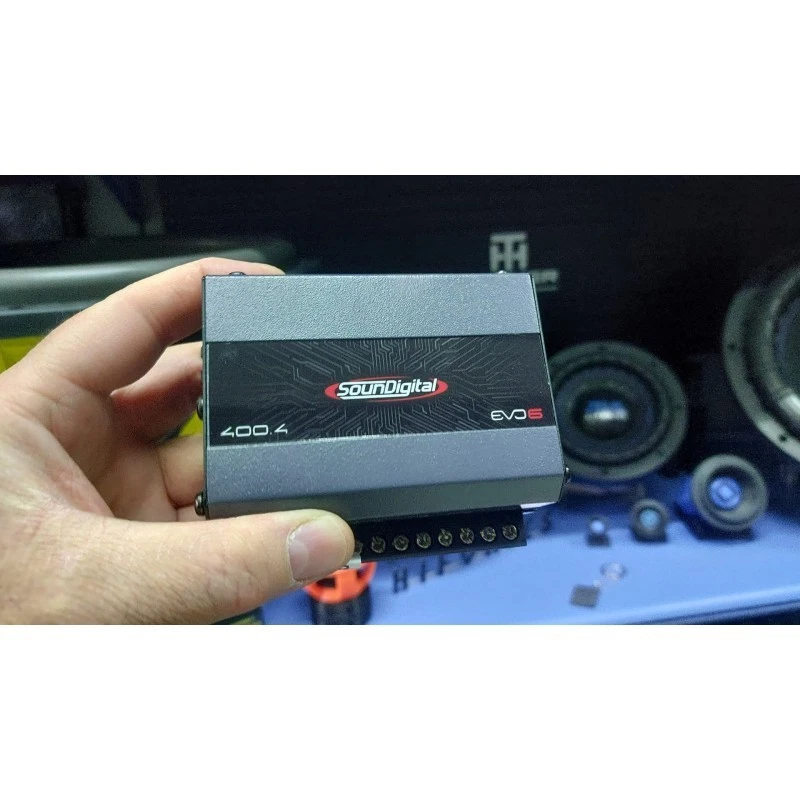 SounDigital 400.4 EVO6 Amplificatore 4 Canali 400 W rms + GADGET  VENDITORE ITA - Immagine 1 di 4