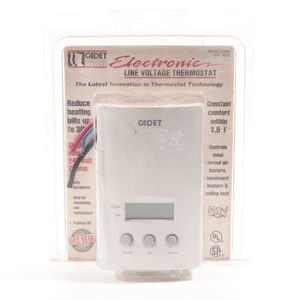 Cadet Model C2002 74002 Electronic Line Voltage Heat Thermostat 240v AC - Picture 1 of 2