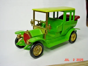 Matchbox Lesney Y3 1910 Mercedes Limousine Green England j185 - Picture 1 of 8