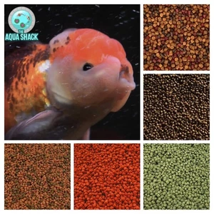 Fancy Goldfish Sinking Pellets Fish Food - Anti Swimbladder Gut Health UK BULK - Picture 1 of 12