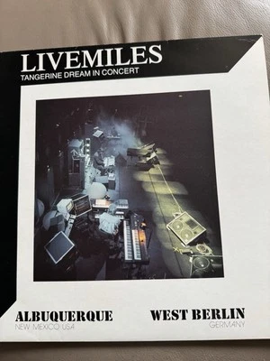TANGERINE DREAM - Livemiles - 1988 UK vinyl LP - Image 1 of 4