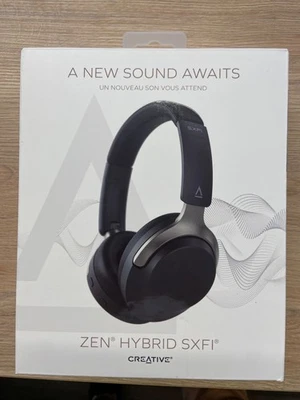 Creative Zen Hybrid SXFI, Kopfhörer, schwarz - Bild 1 von 2