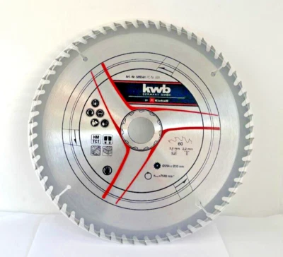 kwb by Einhell Sägeblatt HM Ø 254x30x3,2 Z60 Stat. Sägen-Zubehör Kreissägeblatt