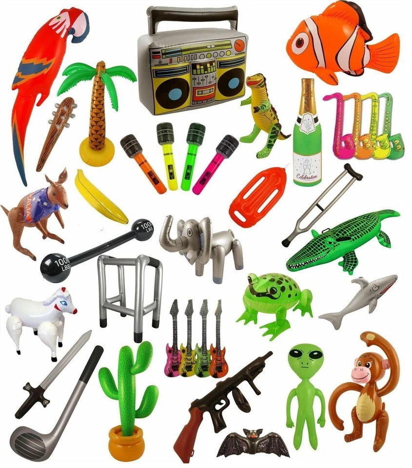 Детские надувные игрушки животное клоун поплавок книга недели вечеринки карнавальный костюм - Изображение 1 из 1