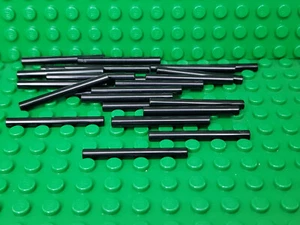 ** 25 CT LOT ** Lego NEW black 4L bar pieces Lot of 25  (A-129) - Picture 1 of 1