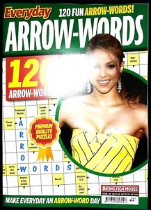 Arrow Word Puzzle Book Everyday Arrowwords Puzzle Magazine Issue 159 120 Puzzles - Picture 1 of 11