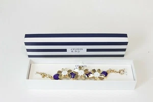 Crown and Ivy Flex Flower Bracelet - Picture 1 of 3
