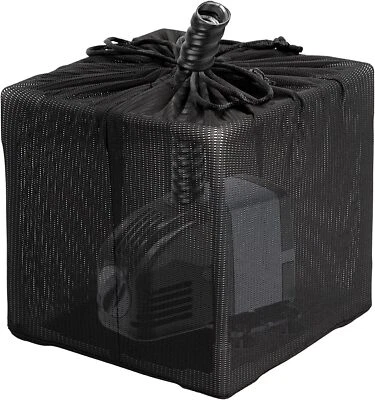 BRAND: FINEDAY Pond Filter, Anti-Clogging Outdoor Mesh Water Pump Cover Barrier Bag 7 inch