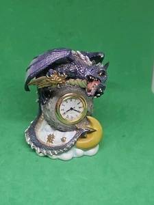 Westland Giftware No 1660 Celestial Dragon Clock Figure - Clock Untested - Picture 1 of 3