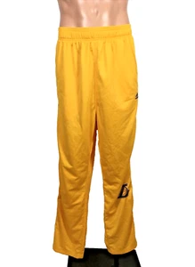 Vintage Adidas LOS ANGELES LAKERS (XL) 100% Polyester Snap Break Away Pants - Picture 1 of 11