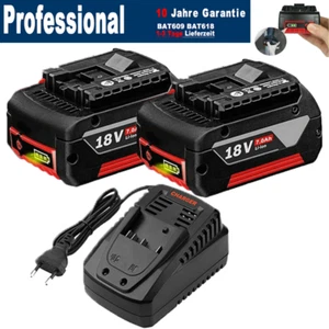 18V 7,0Ah Für Bosch Akku GBA 18 Volt BAT618 BAT609 GSR GSB GBH und Ladegerät DE - Bild 1 von 28