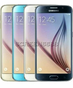 Samsung Galaxy S6 G920 32GB UNLOCKED 4G LTE Smartphone AT&T T-Mobile VERY GOOD - Picture 1 of 19