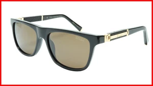 Gafas de sol ZILLI acetato de titanio cuero polarizado Francia hechas a mano ZI 65010 C01 - Imagen 1 de 9