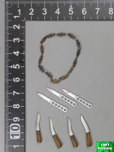 Collar y cuchillo escala 1:6 DAM GK006 gángster x 7 - Imagen 1 de 1