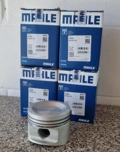 COSWORTH YB PISTON SET (4) +0.5MM MAHLE INC RINGS PINS - Picture 1 of 1