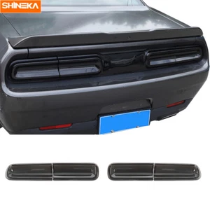 4pcs Taillight Lamp Shell Cover Trim Accessories For Dodge Challenger 2015-2023 - Picture 1 of 7