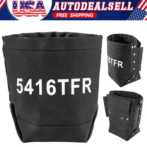 5416TFR Flame Resistant Canvas Bag Tool Pouch Replace Probe Tip for Bolt Storage - Picture 1 of 13