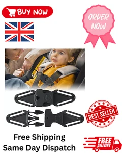 Aohcae Anti Escape Car Seat Strapa 2PCS Baby Harness Chest Clip Baby Safety UK - Picture 1 of 8