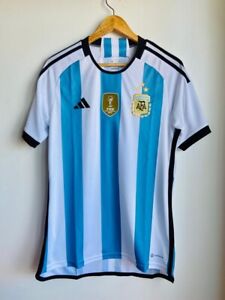 Argentina 3 Stars Champions Jersey - Official Adidas AEROREADY IB3593 (Ask size)