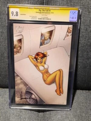 Fly: The Fall #1 CGC 9.8 Zenescope 2012 Limited Edition  SS Ale Garza cover - Image 1 of 3