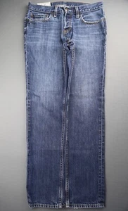 Pantalones de mezclilla ajustados Hollister para hombre talla de lavado mediano 30x30 (MSR 30x29) con botones Fly - Imagen 1 de 10