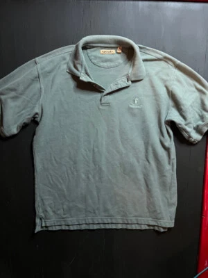 Vtg Caesars Mens Olive Short Sleeve M Bac Premier Las Vegas Hotel Casino 90s C02 - Image 1 of 4