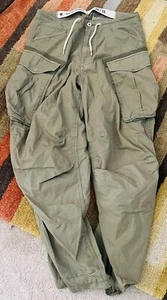 G-Star Raw Rovic Parachute Premium Twill Shamrock Cargo Pants Men's size W29 L30 - Picture 1 of 10