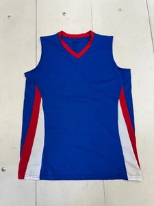 Augusta Sportswear Blue Red White Mesh Athletic Tank Top Girls Size Large - Bild 1 von 5