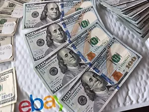 $400 Real Cash (4x) Crisp Blue One Hundred Dollar Bills Series 2009-2021 - Picture 1 of 20