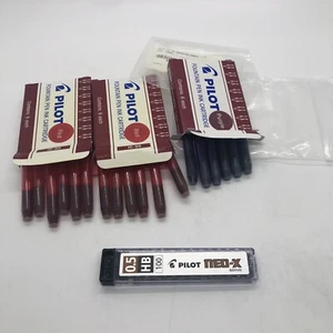 Pilot Neo-X Pencil Lead Refills 0.5 mm HB 60mm 95 refills BONUS INKS 1/4 Filled - Picture 1 of 12