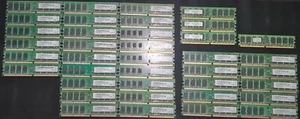 38 x untested 1GB - 2GB 240 PIN DDR2 AVF6456U61E5667FN-AP 4970455321 4970455320 - Picture 1 of 8