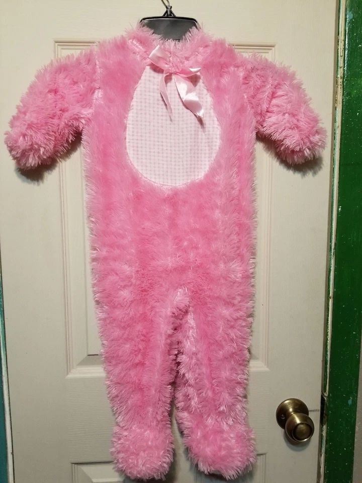 DISFRAZ HALLOWEEN CONEJITO ROSA DE UNA PIEZA LULLABABY 18 MESES NIÑO Foto 1 de 4