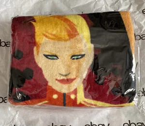 Loot Crate Captain Marvel Beach Towel - NIP - Picture 1 of 2