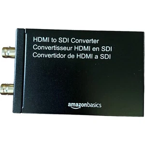 Amazon Basics HDMI to SDI Converter (720p/1080p) with USB-A Power Supply - Picture 1 of 14