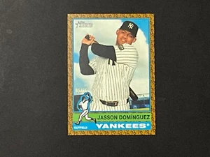 2025 TOPPS HERITAGE JASSON DOMINGUEZ COLOR OF THE YEAR 5/76 HIGH # SP RARE HTF - Picture 1 of 2