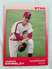 1988 Clearwater Phillies-STAR Minor League Baseball Card-Jason Grimsley