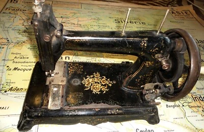 Rare Machine a Coudre DRESSNER ancienne 19ème - Photo 1/4
